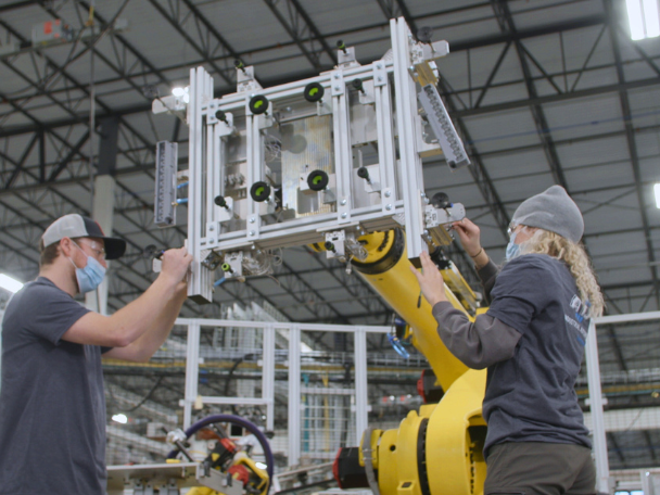 ATS Team building battery manufacturing equipment