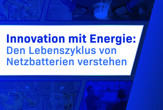 Verständnis des Lebenszyklus von Netzbatterien