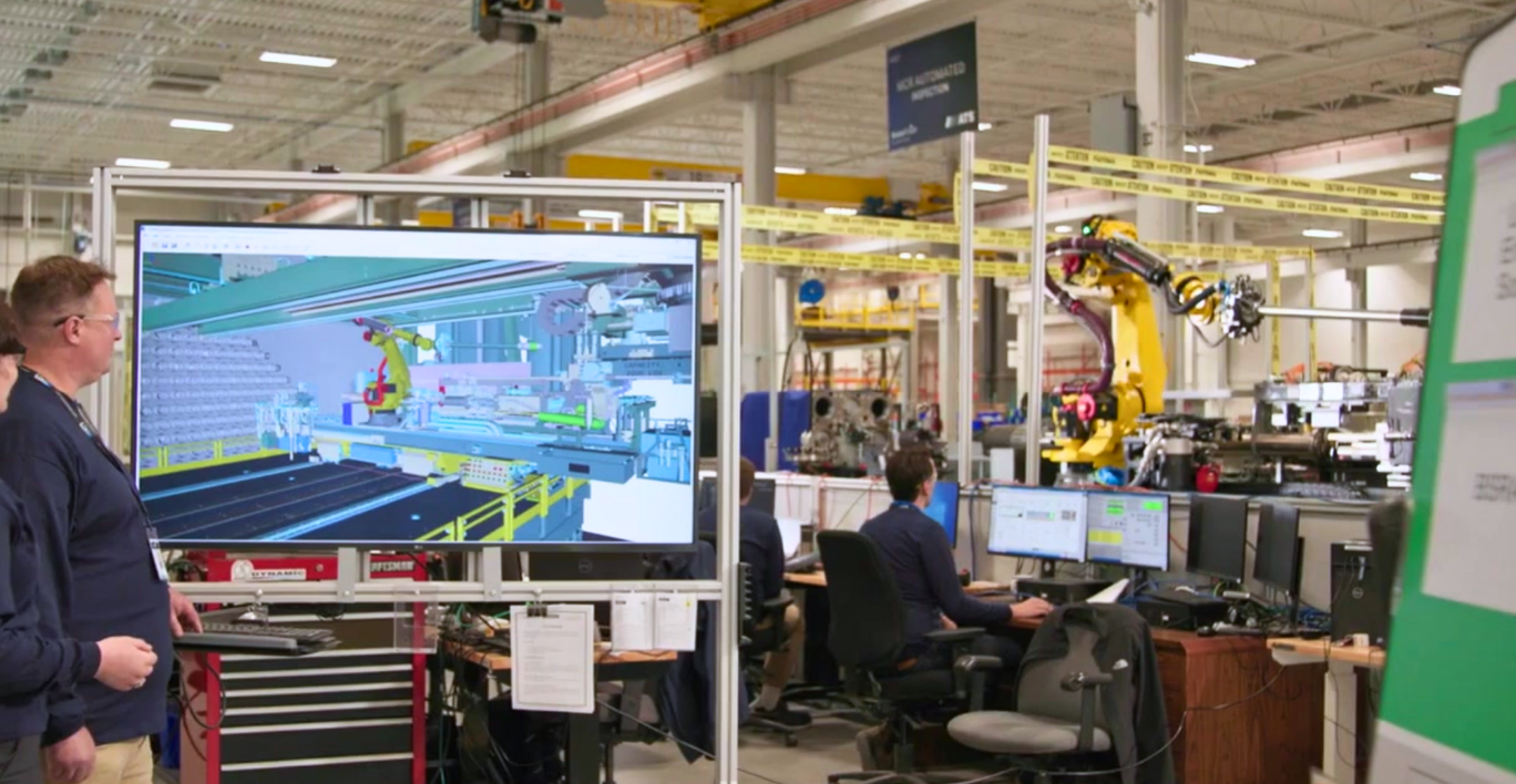 Digital Solutions Digitalization technology interacting with physical processes