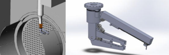 Calandria Grip and Cut Tool